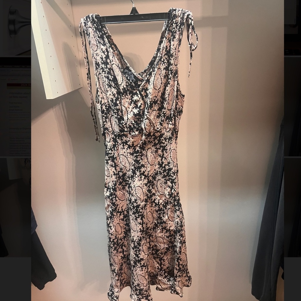 Angie Paisley Midi Dress, fits like XS